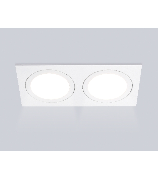 Светильник Ambrella light TN51826/2 WH белый GX53/2 max 15W 215*110*39