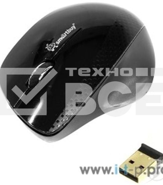 Мышь беспроводная Smartbuy 309AG черная SBM-309AG-K