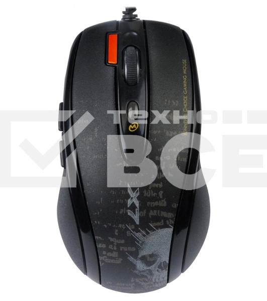 Мышь проводная A4Tech F5 черный, 3000 dpi, USB, кнопки - 7
