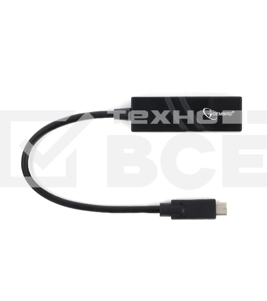 Сетевой адаптер Ethernet Gembird A-CM-LAN-01 USB C-type - Fast Ethernet adapter