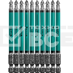 Биты Kraftool профессиональные сталь S10 26124-2-100-10, фото 1