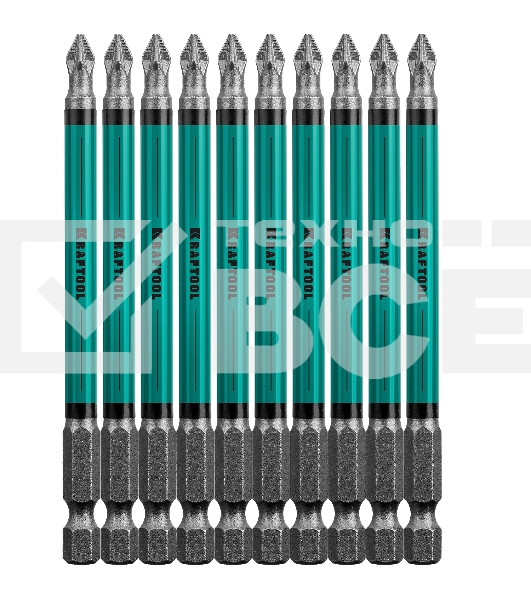 Биты Kraftool профессиональные сталь S10 26124-2-100-10
