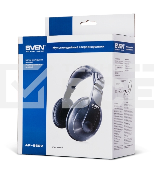 Наушники SVEN AP-860V черный