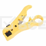 Инструмент для зачистки и обрезки кабелей Rexant HT-302 RG-58, RG-59, RG-6, RG-11., фото 1