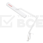 Лампа настольная бестеневая на струбцине Rexant ECO light, 324 SMD LED с диммером, теплый/холодный цвет свечения, белая, фото3