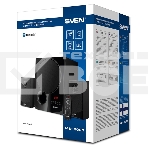 Акустическая система 2.1 SVEN MS-2080 / 70 Watt / ~220V 50Hz / FM-тюнер, USB/ SD, дисплей / BLUETOOTH / ПДУ / Black, фото5