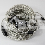 Кабель-адаптер VCOM VUS7049-25M USB2.0-repeater, удлинительный активный <Am-->Af> 25м, фото3