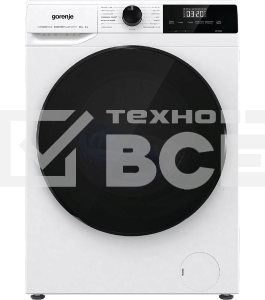 Стирально-сушильная машина Gorenje W1D2A164ADS (20010443) белый загр. фронтальная макс.: 10 кг 1400об/мин класс: А