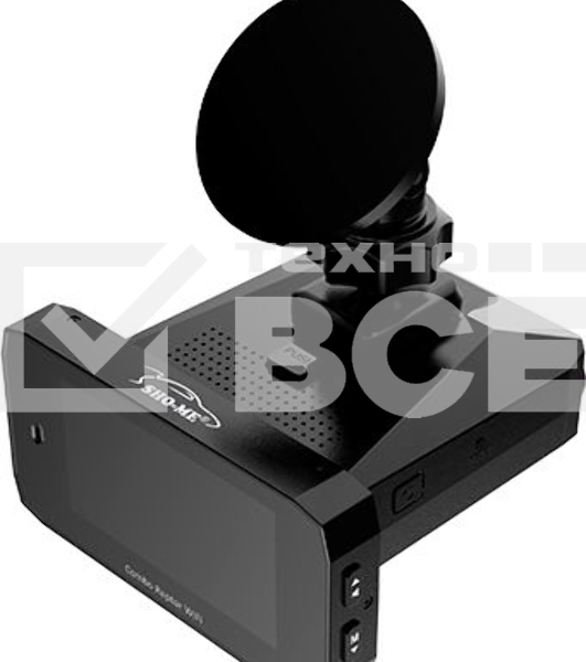 Видеорегистратор с радар-детектором Sho-Me Combo Raptor WiFi GPS ГЛОНАСС