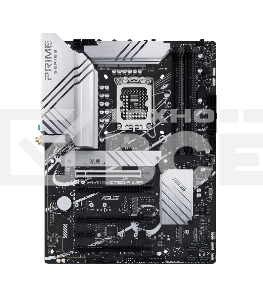Материнская плата ASUS PRIME Z790-P WIFI, LGA 1700, Intel Z790, 4xDDR5, 4xSATA, 3xM.2 PCIe 4.0 x4, 1xPCIe 5.0 x16, 3xPCIe x4, 1xPCIe x1, 1xHDMI, 1xDP, 1xUSB-C 3.2 Gen 2, 1xUSB 3.2 Gen 2, 2xUSB 3.2 Gen 1, 4xUSB 2.0, 1x 2.5Gb LAN, 3x3.5 мм, 7.1, ATX
