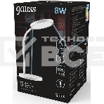 Светильник Gauss GT5031 настольный на подставке белый 8Вт, фото 1