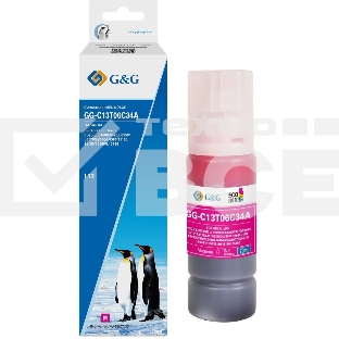 Чернила G&G GG-C13T06C34А №112 пурпурный70мл для Epson L6550/6570/11160/15150/15160