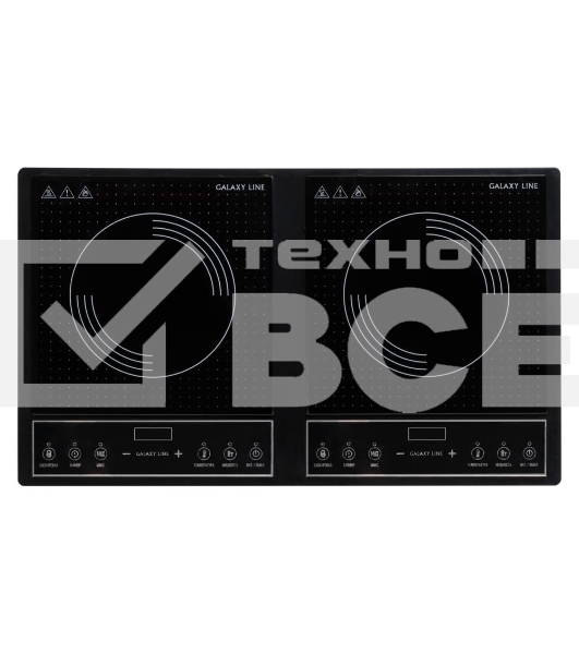 Плита настольная индукционная Galaxy Line GL 3062, черная, 3400 Вт