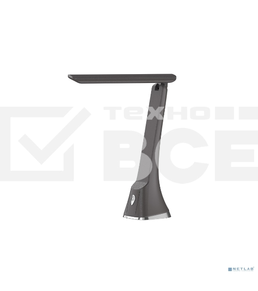 Светильник настольный UF-733 С02 LED 8Вт 3 ур. ярк. черный Ultraflash 14184