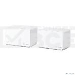 Домашняя Mesh Wi‑Fi система AX3000 Whole Home Mesh Wi-Fi 6 SystemSPEED: 574 Mbps at 2.4 GHz + 2402 Mbps at 5 GHzSPEC: Internal Antennas, 3× Gigabit Ports per Unit (WAN/LAN auto-sensing), 1024-QAM, OFDMA, HE160FEATURE: MERCUSYS APP, Router/AP Mode, One Unified Network, Seaml, фото8