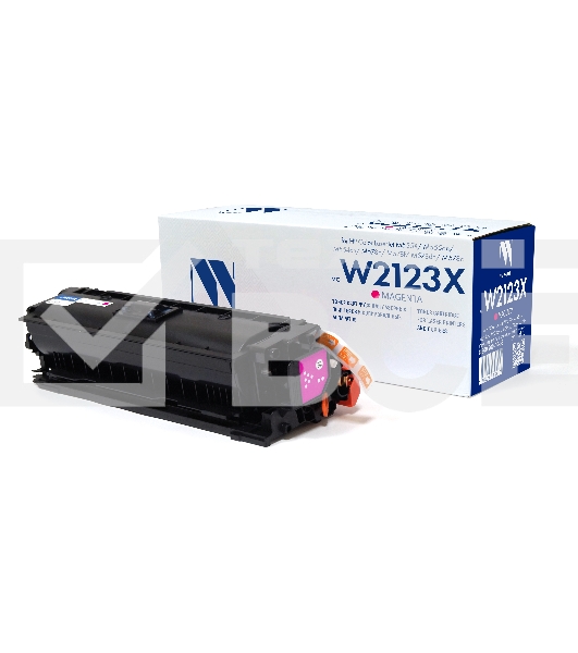 Картридж лазерный NVP совместимый NV-W2123X Magenta для HP Color LaserJet M555X/M555dn/M554dn/M578z/M578f/M578dn/M578c (10000k)