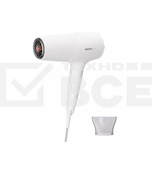 Фен Philips BHD500/00 2100Вт, белый