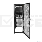 Шкаф серверный ПРОФ напольный 48U (600x1000) дверь перфор. 2 шт., черный, в сборе, фото4