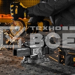 Тиски слесарные BVH-100, 100 мм, поворотные, стальная направляющая, с наковальней Denzel, фото4