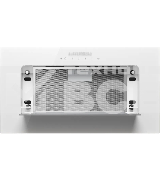 Вытяжка встраиваемая Kuppersberg Bim 600 White белый, 52 см, 1300 куб. м/ч, 46 дБ