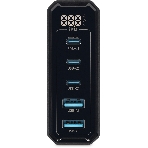 Настольное зарядное устройство Digma Pro DPW10A 140W 5A (PD+QC) 3хUSB-C/2xUSB-A универсальное черный (DPW1A4G024BK), фото16