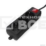 Удлинитель Гарнизон EL-NB-G3-B-3 3р 10А 3 м с выключателем и заземлением, черный, фото6