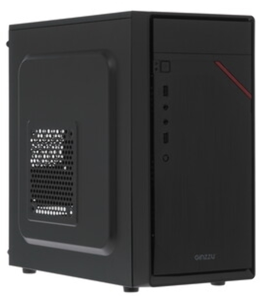 Компьютерный корпус Ginzzu D180 2хUSB 2.0,AU w/o PSU