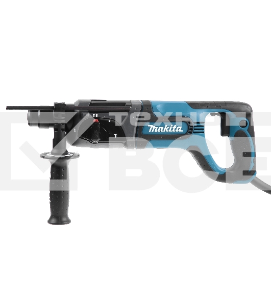 Перфоратор Makita HR2475 Перфоратор,SDS+, 780Вт,3реж,2.7Дж,0-4500у\м,3кг,чем,Д-образ