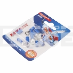 Наконечник кольцевой Rexant изолированный, ø5.3мм, 1.5-2.5мм², НКи 2.5-5 / НКи2-5 / RVS2-5, синий, в упак. 10 шт., фото2