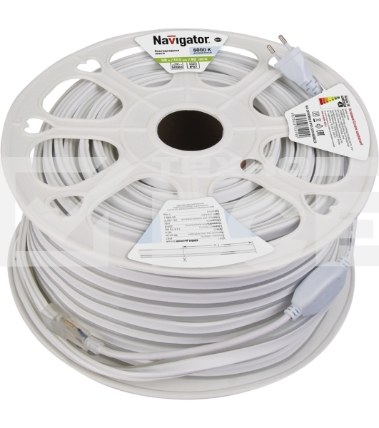 Лента светодиодная 71 929 NLS-2835СW92-9-IP67-220V-NEONLED R20 (уп.20м) Navigator 71929