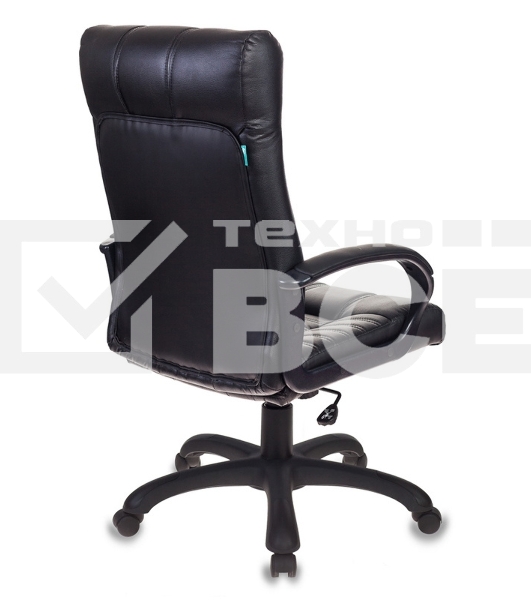 Кресло руководителя Бюрократ KB-10/BLACK черный, искусственная кожа