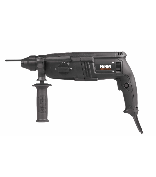 Перфоратор FERM SDS-plus HDM1038P мощность - 800 W/сила удара - 2,7 Дж/число ударов в мин - 0-5500/бетон/cталь/дерево-26/13/30