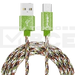 Кабель Crown USB - microUSB CMCU-3092M military, фото2