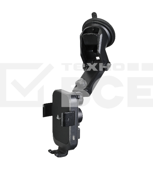 Автомобильная беспроводная зарядка-держатель с QC ACD ACD-W15QI-V1B 15Вт, , 5В/2А~12В/1,5А RTL {20}