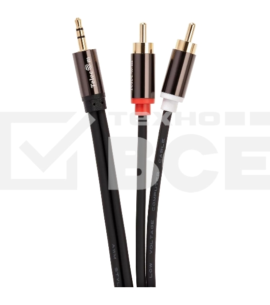 Кабель соединит 3.5 Jack (M) - 2xRCA (M), 1.5м Telecom PRO <TAV7183M-1.5M>