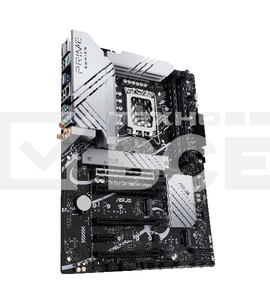 Материнская плата ASUS PRIME Z790-P WIFI, LGA 1700, Intel Z790, 4xDDR5, 4xSATA, 3xM.2 PCIe 4.0 x4, 1xPCIe 5.0 x16, 3xPCIe x4, 1xPCIe x1, 1xHDMI, 1xDP, 1xUSB-C 3.2 Gen 2, 1xUSB 3.2 Gen 2, 2xUSB 3.2 Gen 1, 4xUSB 2.0, 1x 2.5Gb LAN, 3x3.5 мм, 7.1, ATX