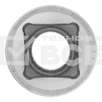 Головка торцевая, 10 мм, 6-гранная, CrV, под квадрат 1/2