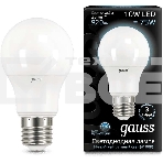 Светодиодная лампа GAUSS 102502210 LED A60 10W E27 920lm 4100K 1/10/50, фото2