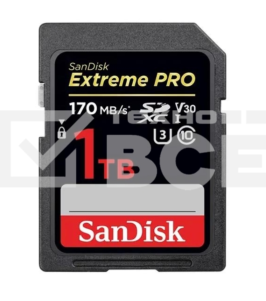 Карта памяти SANDISK SDXC 1TB UHS-I SDSDXXD-1T00-GN4IN