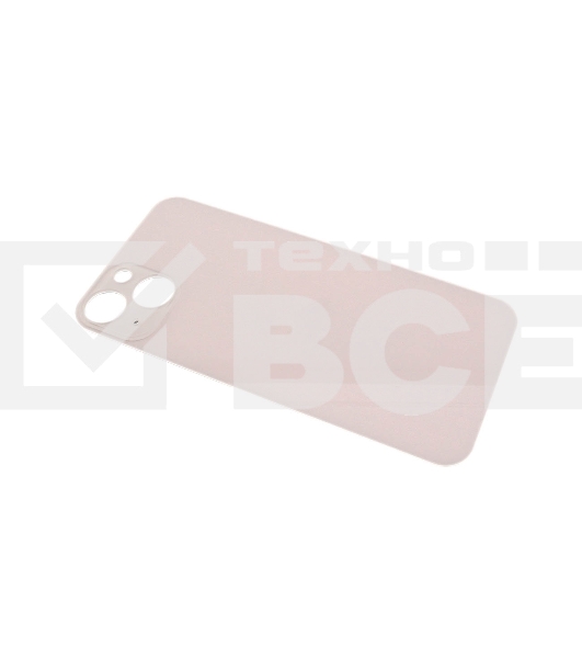 Задняя крышка (стекло) для Apple iPhone 13 розовая