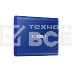 Внешний SSD Samsung T7, 2TB, USB 3.2 Gen 2 Type-C, R/W 1050/1000, синий, фото31