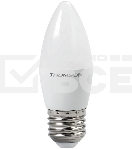 Лампа светодиодная Hiper THOMSON LED CANDLE 8W 670Lm E27 4000K TH-B2022