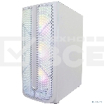 Компьютерный корпус 1STPLAYER FIREBASE X4 White / ATX, TG / 4x120mm LED fans inc. / X4-WH-4F1-W, фото10