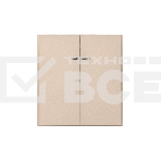 Выключатель KRANZ STRONG 2 кл проходной (переключатель) с подсветкой 10А с/у шелк, фото 1