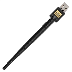 Сетевой адаптер Wi-Fi 4 ExeGate ETL-WN722N-2 (Беспроводной USB адаптер, Wi-Fi N (b/g/n), чипсет Realtek8188, до 150 Мбит/с на 2,4 ГГц, внешняя 4dBi антенна, USB 2.0), фото3