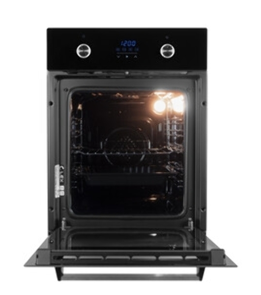 Духовой шкаф LEX EDP 4590 BL Matt Editionобъем 55л, LED таймер, 9 функций, встраиваемый