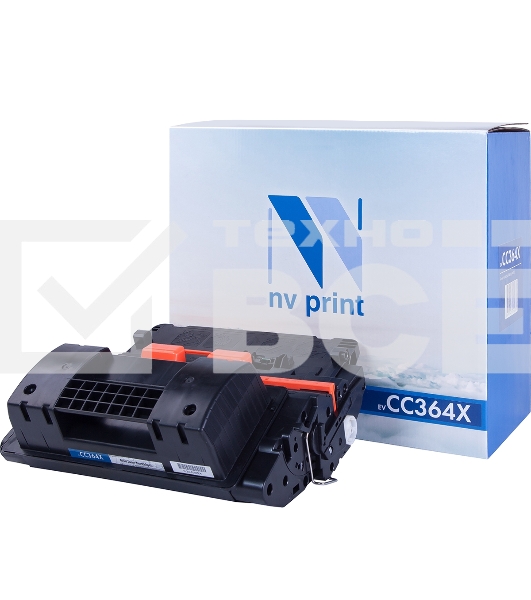 Картридж лазерный NVP совместимый NV-CC364X для HP LaserJet P4010/ P4015/ P4015dn/ P4015n/ P4015tn/ P4015x/ P4510/ P4515/ P4515n/ P4515tn/ P4515x/ P4515xm (24000k)