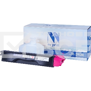 Картридж NV Print совместимый Kyocera TK-590 Magenta для FS C2026MFP/C2126MFP/C2526MFP/C2626MFP (5000k)