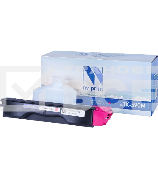 Картридж NV Print совместимый Kyocera TK-590 Magenta для FS C2026MFP/C2126MFP/C2526MFP/C2626MFP (5000k)