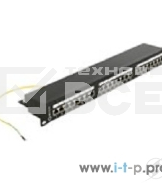 Монтажное оборудование 5bites Патч-панель LY-PP5-30 FTP 5e кат., 24 порта, Krone IDC 19'